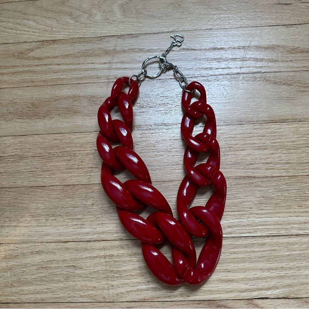 Diana Broussard Necklace Red - Picture 3 of 5